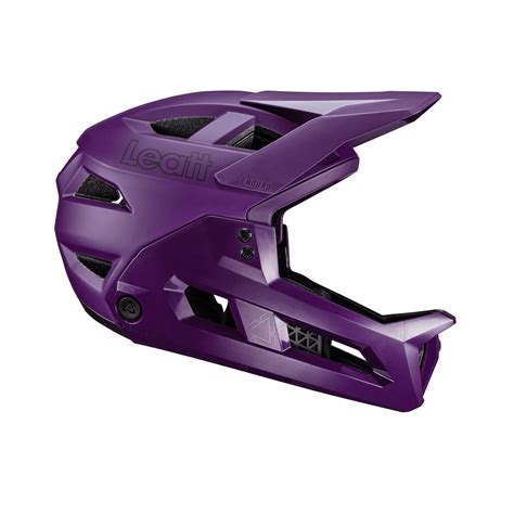 Leatt Helmet MTB Enduro 2 0 Purple Fullface Helmets BMO Bike