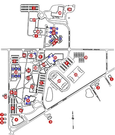 Roberts Wesleyan College Campus Map - Time Zones Map