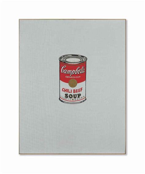 Andy Warhol Small Torn Campbells Soup Can Pepper Pot 1962