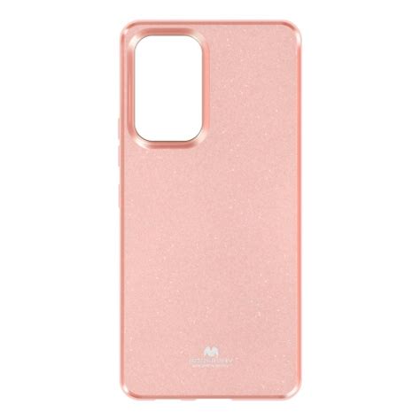 Funda Samsung Galaxy A53 5g Gel Silicona Efecto Brillante Mercury Rosa