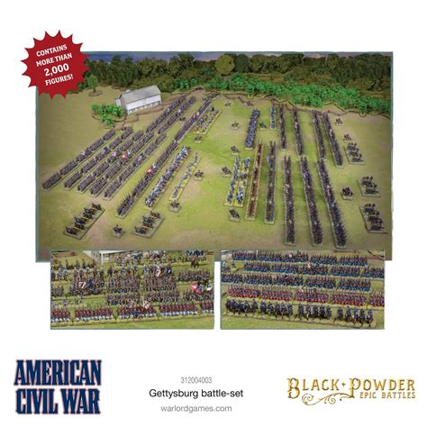 American Civil War Gettysburg Battle Set At Mighty Ape Australia