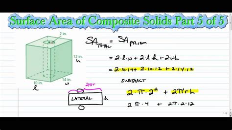 Find The Surface Area Of The Composite Solid