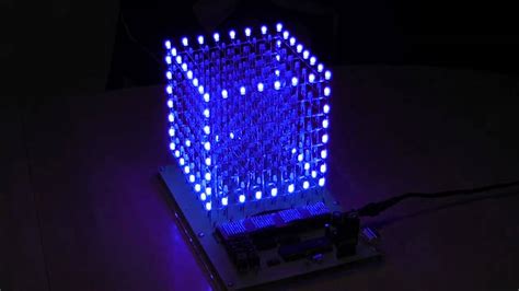 8x8x8 Rgb Led Cube Kit