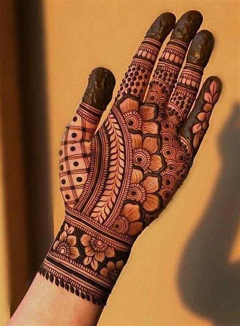 Front Hand Mehndi Designs Simple Easy And Beautiful