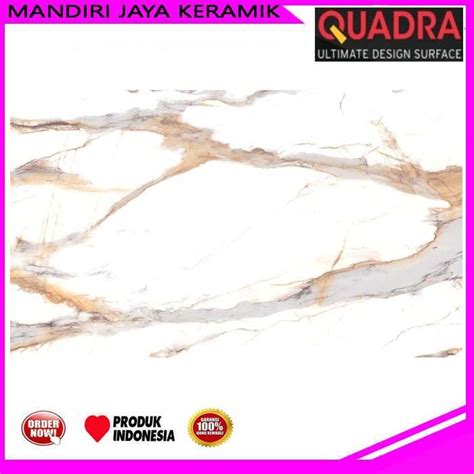 Jual Granit Quadra Big Slab Calacatta Gold X Cm Polished Kota