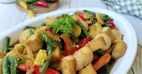 Resep Tahu Sakura Tumis Enak Dan Mudah Cookpad