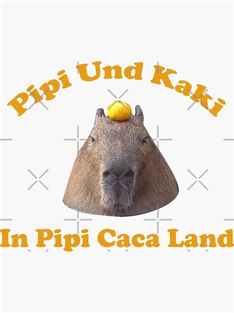 Pipi Und Kaki In Pipi Caca Land Sticker For Sale By AGZOULINES