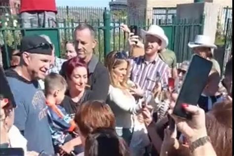 Garth Brooks Delights Fans As He Joins Sing Song At Dublin Playground