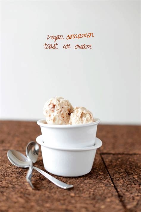 Vegan Cinnamon Toast Ice Cream By Minimalist Baker Cinnamon Toast