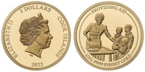 Dollars Elizabeth Ii Providing Aid Cook Islands Numista