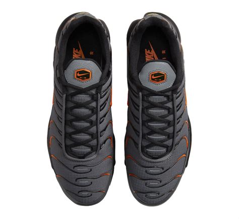 Nike Air Max Plus Grey Black Orange - Oct 2022 - FB3358-001 ...