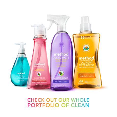 Method 8x Laundry Detergent Refill, Lavender Cedar, 1020 ml | Walmart ...