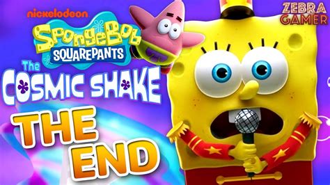 The End Final Boss Spongebob Squarepants The Cosmic Shake Gameplay