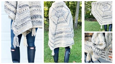 Free Crochet Pattern - Hexagon Blanket - Cypress and Wool