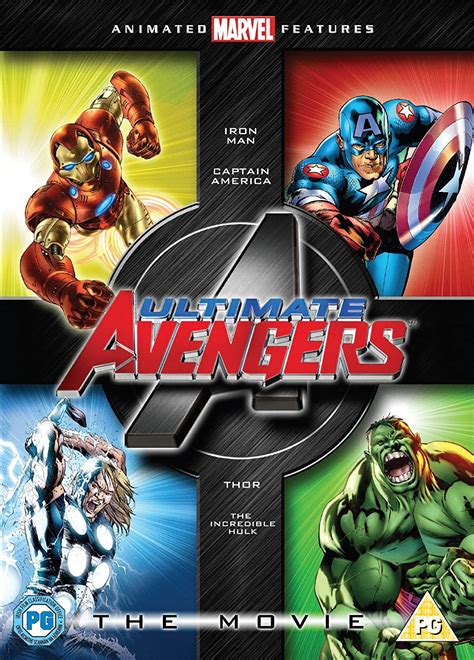 Ultimate Avengers The Movie Single Disc Dvd Uk Curt