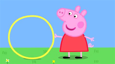 Peppa Pig Plays With Hoops Playtime With Peppa Youtube