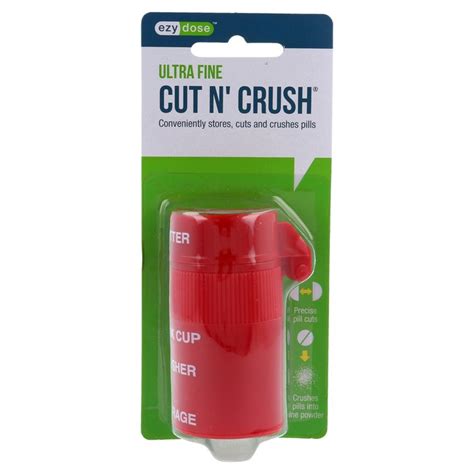 ezy dose ultra fine cut  crush pill cutter   medshopexpress