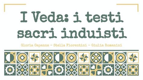 I Veda I Testi Sacri Induisti