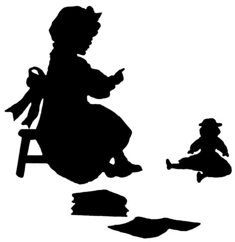 Child Silhouette Clipart Best