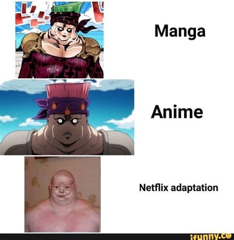 Anime Netflix Adaptation Ifunny Jojo S Bizarre Adventure Anime