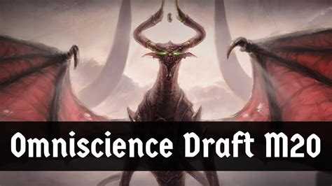 LET S GET LUCKY Omniscience Draft Core Set 2020 MTG Arena YouTube