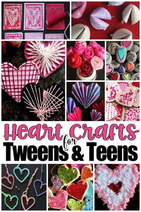 11 Valentines Crafts for Tweens and Teens - Happy Hooligans