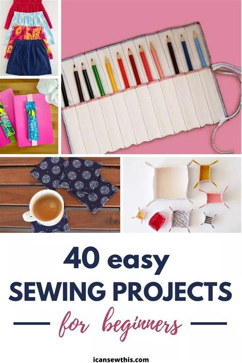 50 Easy Sewing Projects For Beginners Easy Sewing Projects Sewing