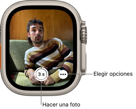 Usar El Control De C Mara Y El Temporizador En El Apple Watch Ultra