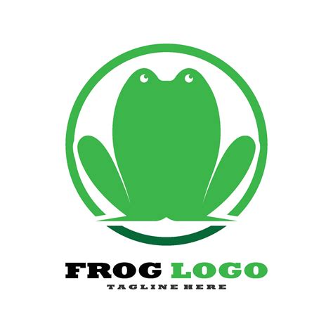 Frog Logo Template vector 37978762 Vector Art at Vecteezy