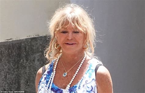 Goldie Hawn 76 And Kurt Russell 71 Enjoy Stroll In Italy Daily