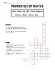 Properties Of Matter Crossword Puzzle By Casstown Co Tpt