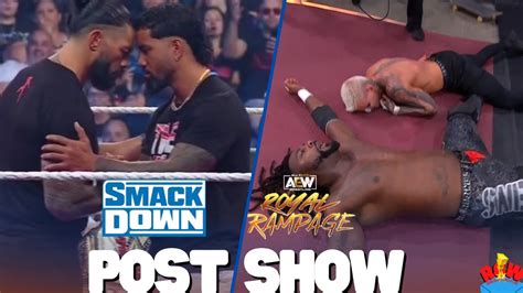 Jey Challenges Roman To A Tribal Combat Match WWE SmackDown AEW