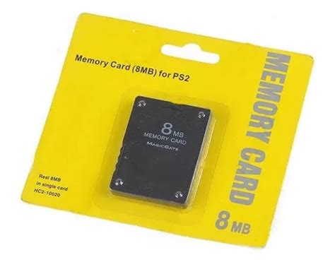 Memory Card 8 Mb Para Playstation 2 Ps2 MercadoLivre