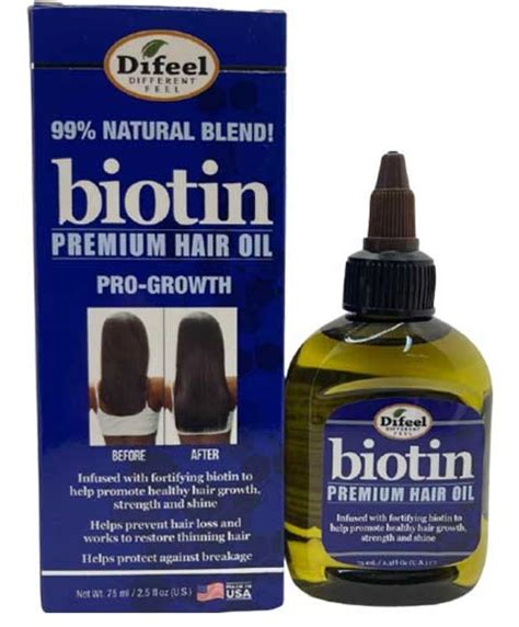 Difeel Difeel Difeel Natural Blend Biotin Premium Hair Oil Pakswholesale