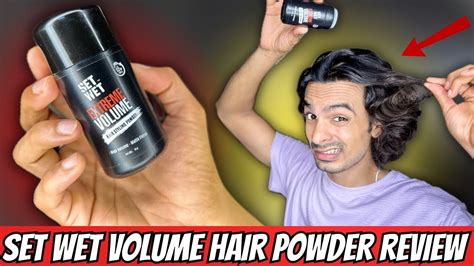 Set Wet Extreme Hair Volume Powder Wax Review Worth Buying Youtube