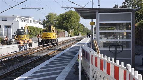 Nach Erh Hung Der Bahnsteige Folgen Weitere Ma Nahmen Am Bahnhof Das