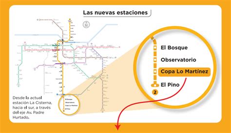 Inauguran Extensión De Línea 2 Así Quedó El Mapa Del Metro De Santiago