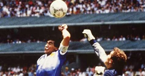 Rewind To 1986 Diego Maradonas Hand Of God Stunned England At The