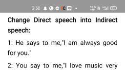 Change Direct To Indirect Speech English Assignment Teachmint