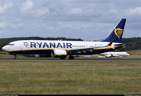 EI IGM Ryanair Boeing 737 8200 MAX Photo By Kieran Fagan ID 1542504