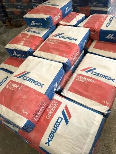 Cemento Blanco Cemex X 25 Kg