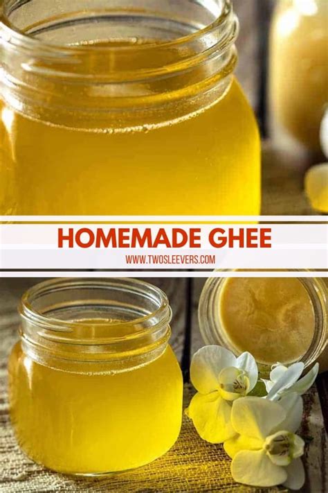 How To Make Ghee Authentic Homemade Ghee Recipe