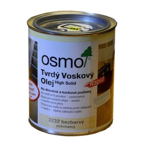 Tvrd Voskov Olej L Rapid Osmo Color Translignum Bm Polotovary