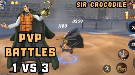 Ex Shicibukai Sir Crocodile Pvp Gameplay Vs One Piece