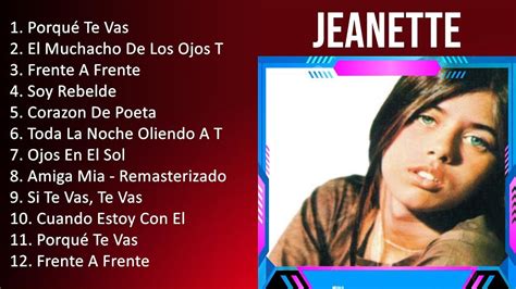 J E A N E T T E 2023 1 HORA Mejores Canciones Mejores Exitos