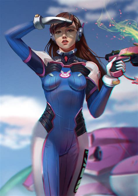 D Va Дива D Va Overwatch Overwatch Овервотч Blizzard Blizzard Blizzard