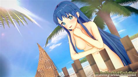 Rule 34 1girls 3d Beach Blue Eyes Blue Hair Breasts Female Female Only Fire Emblem Fire Emblem