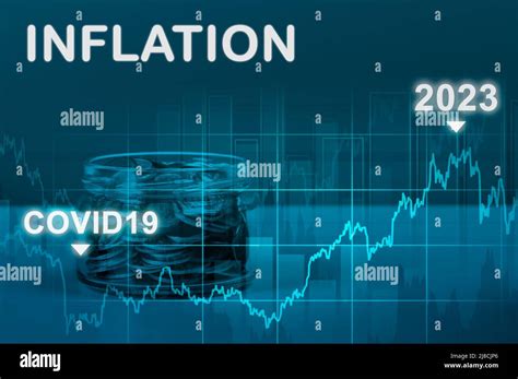 inflación 2022 2023 sobre fondo azul oscuro crisis económica causada