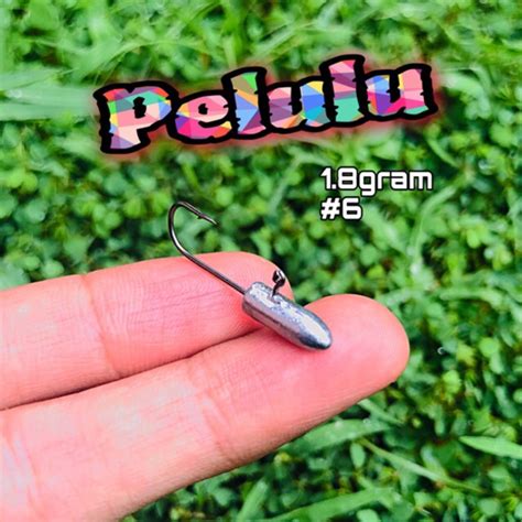 Murah Pcs Handmade Pelulu Jighead Gram Ajing Lightgame Ul Game