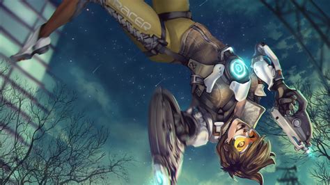 Wallpaper 1920x1080 Px Tracer Tracer Overwatch 1920x1080 Wallbase